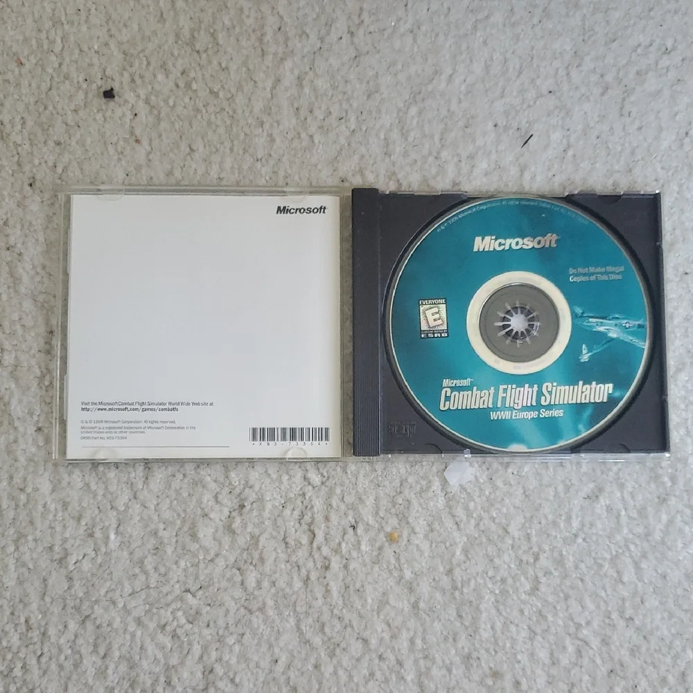 Microsoft Combat Flight Simulator WWII Europe Series CD